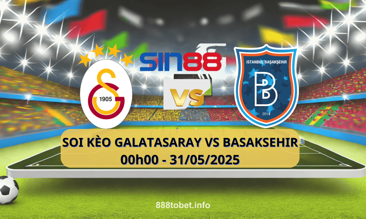 Logo trận Galatasaray vs Başakşehir